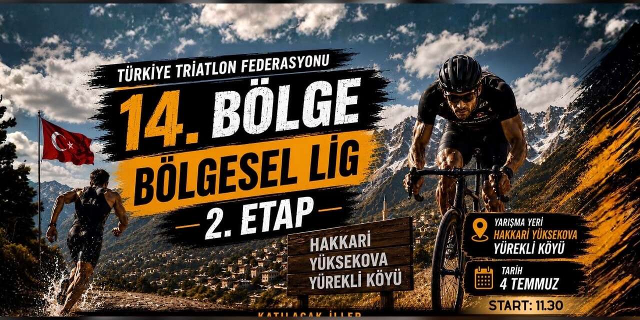 Yüksekova, Bölgesel Triatlon yarışlarına ev sahipliği yapacak