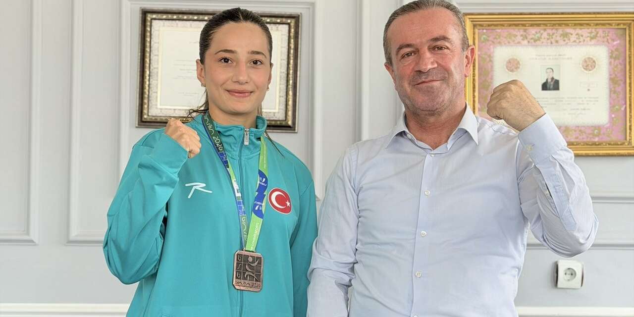 Başkan Kaya, Dünya şampiyonu Gizemnur Tatlı’yı ağırladı
