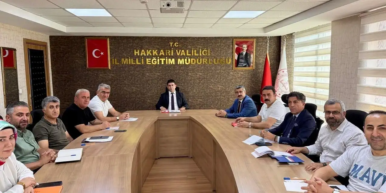 Hakkari'de eğitim çalışmaları masaya yatırıldı