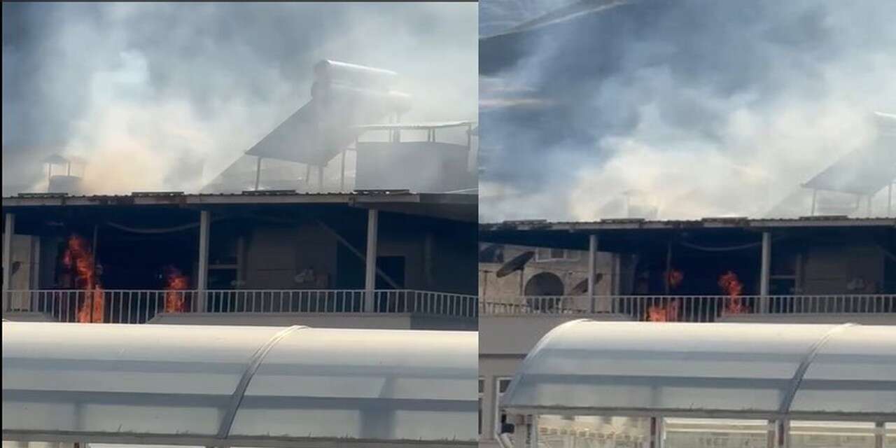 Hakkari'de korkutan yangın