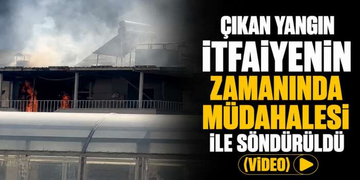 Hakkari'de korkutan yangın