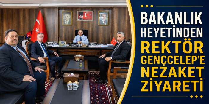 Hakkari Üniversitesi ile Tarım Bakanlığı arasında iş birliği görüşmesi
