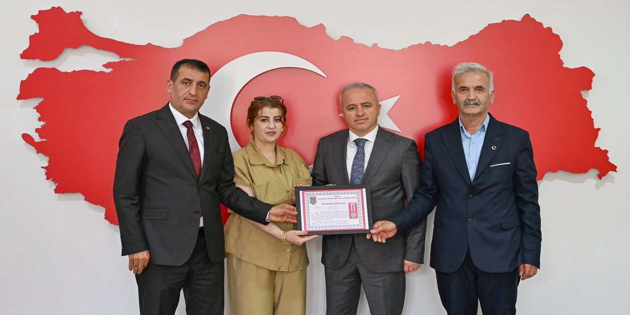 Başkan Adıyaman’dan Müdür Ayata’ya ziyaret