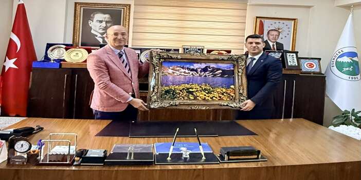 Cumhuriyet Savcısı Yusuf Çağlar’dan Başkan Büyüksu’ya ziyaret