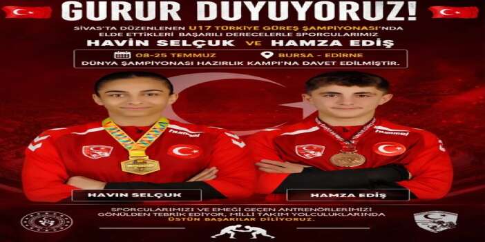 U17 Şampiyonası'nın Yıldızları Milli Takım Yolunda