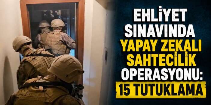 Yapay Zekayla ehliyet sınavında büyük vurgun