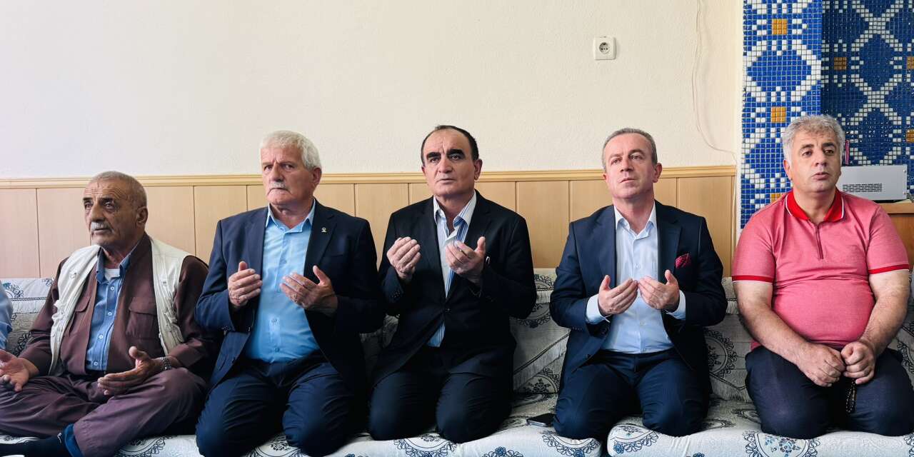 Başkan Kaya, acılarına ortak oldu