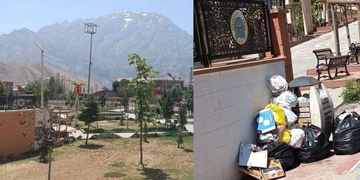 Hakkari’de ekipler temizliyor, duyarsızlık zorluyor