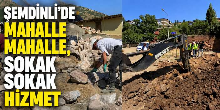 Şemdinli’de Hizmet Seferberliği