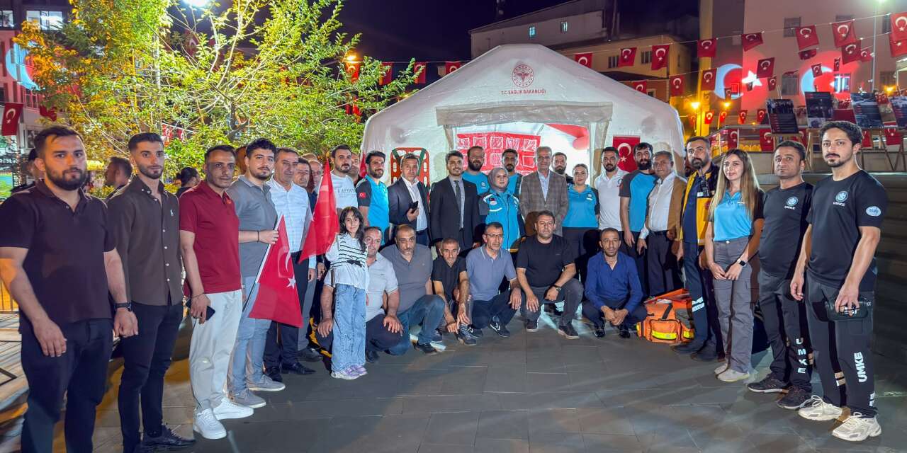 UMKE ve 112 Ekipleri 15 Temmuz boyunca görev yaptı