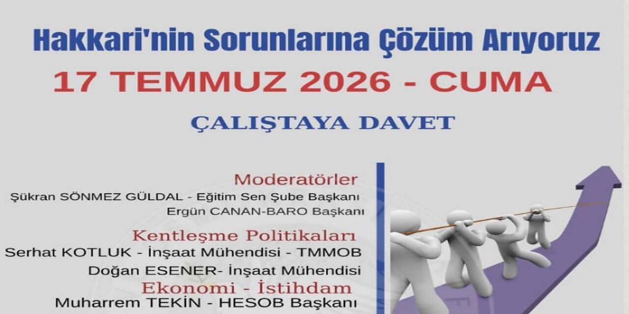Hakkari masaya yatırılıyor