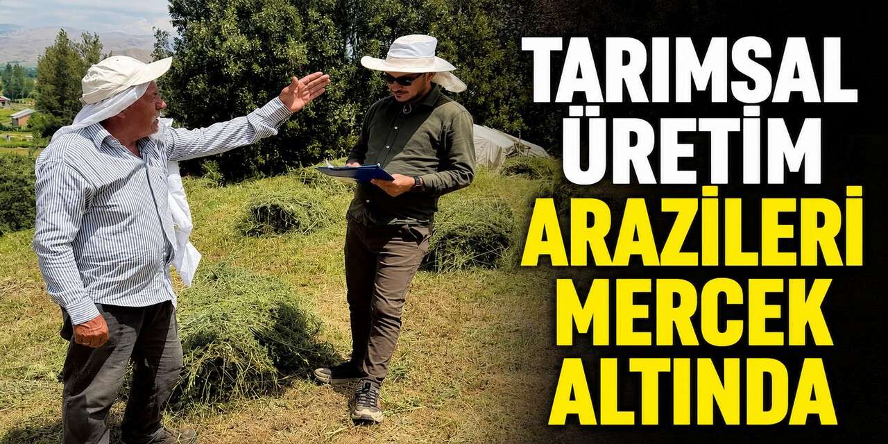 Tarım ekipleri Yüksekova'da köy köy denetim yapıyor