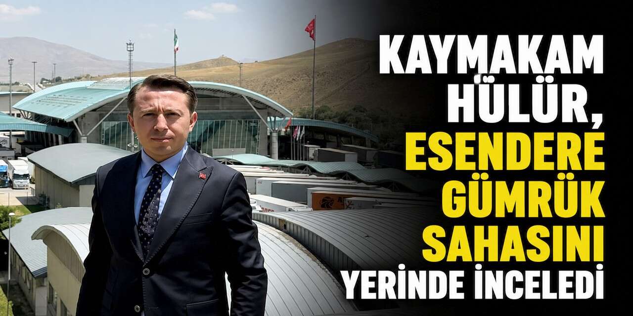 Kaymakam Hülür'den Esendere çıkarması