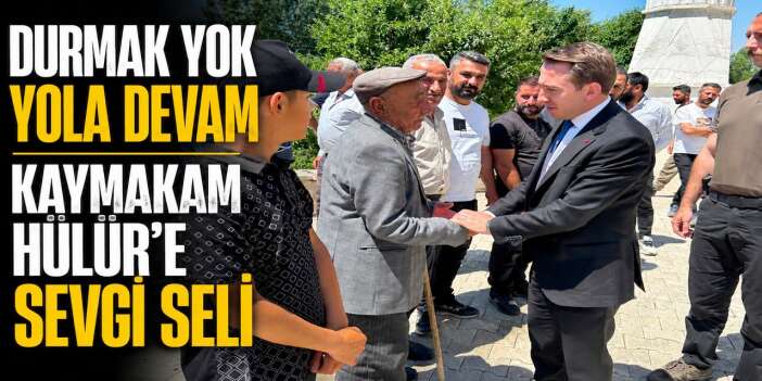 Yüksekova Kaymakamı Hülür, Adaklı Köyü'ne ziyaret