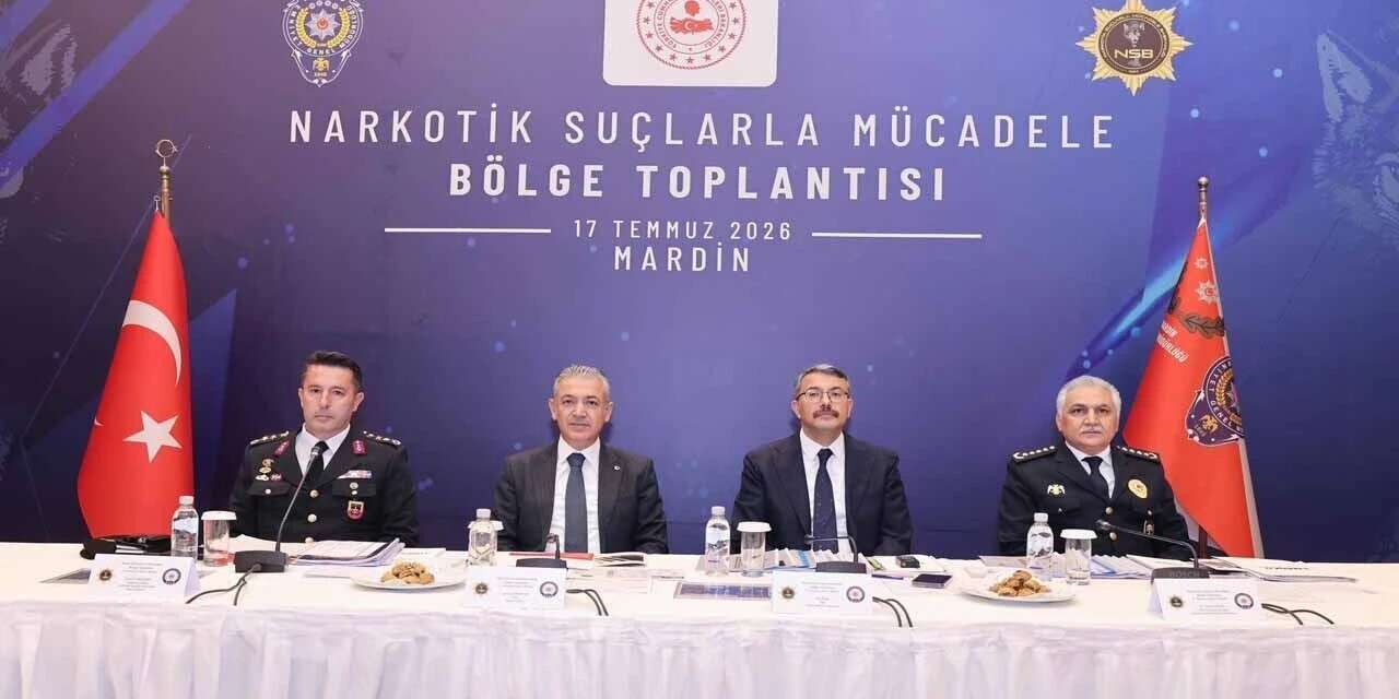 Bakan Çelik'ten Narkotik Mesajı