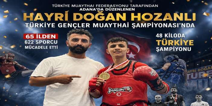 Hakkârili Sporcu Kaçar Türkiye şampiyonu oldu