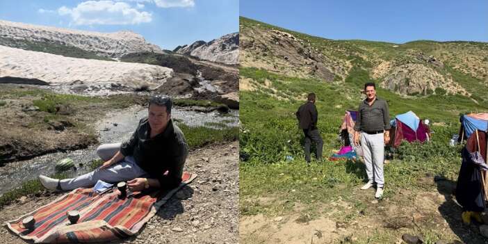 İş İnsanı Sabahattin Baş'ın yaz tercihi Hakkari yaylaları oldu