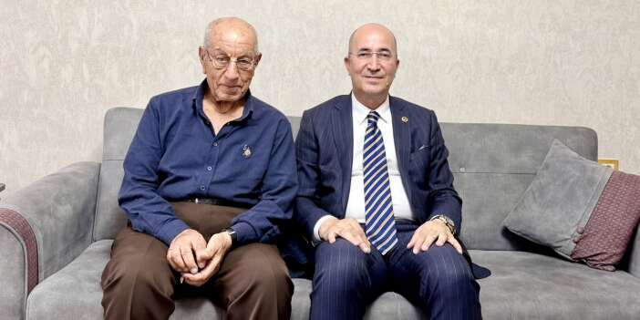 Büyüksu'dan Selahattin Doğan'a geçmiş olsun ziyareti