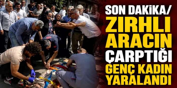 Yüksekova’da Zırhlı aracın çarptığı genç kız yaralandı
