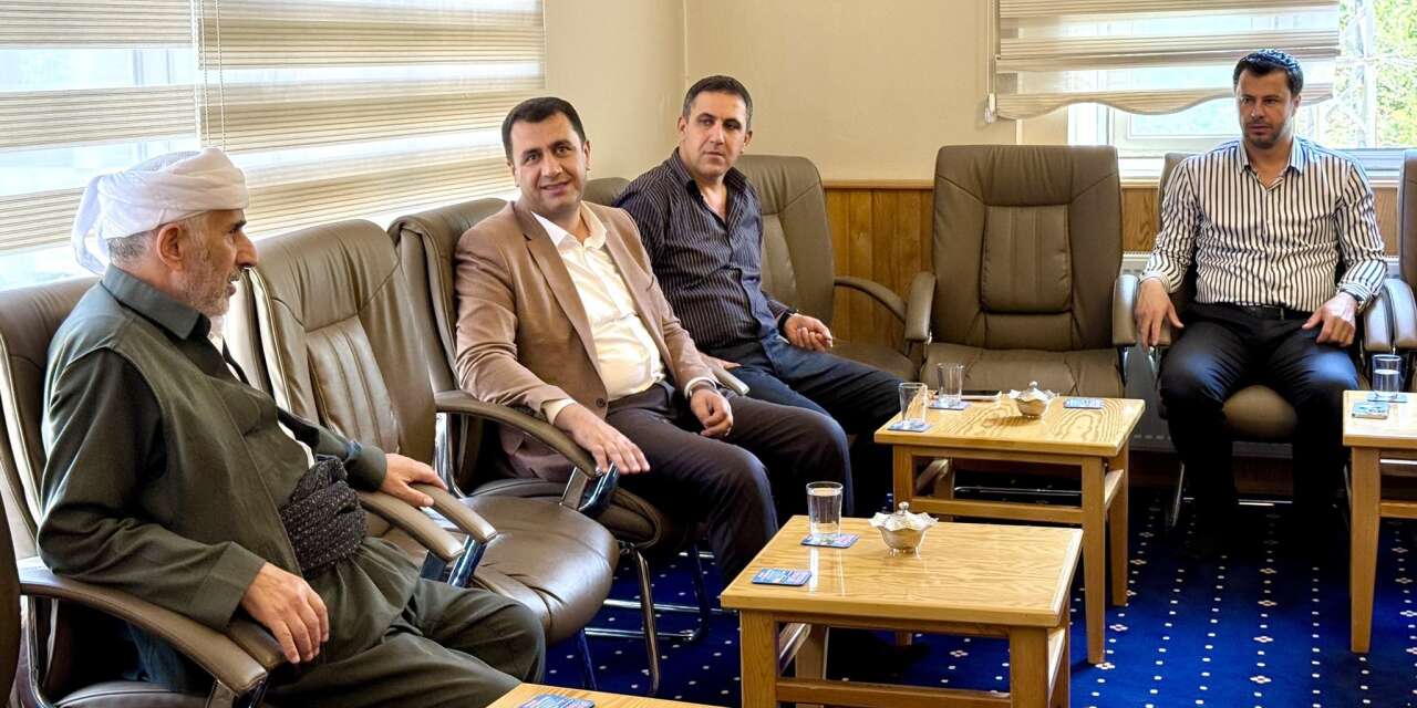 Başkan Şakar’dan Mela Abdullah Saraç’a  ziyaret