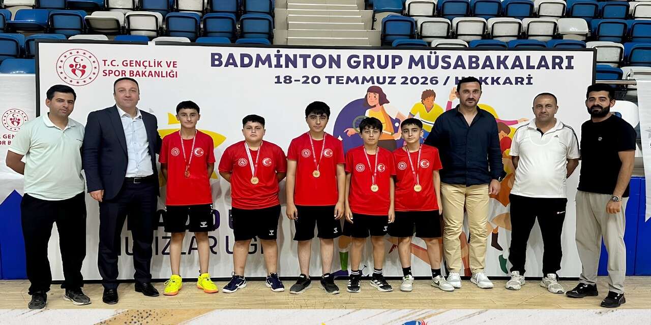 ANALİG Badminton'da Hakkari yarı Finale yükseldi