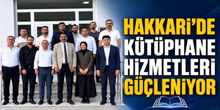 Hakkari'de kütüphaneler Esendere'de bir araya geldi