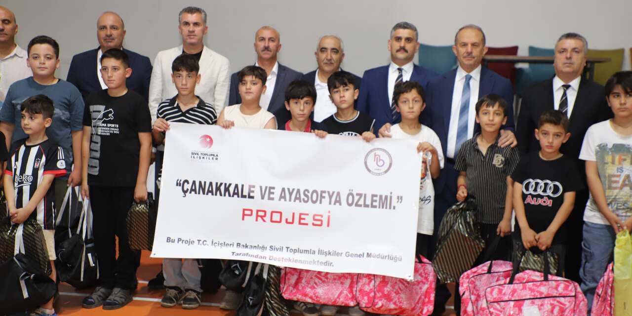 Bağışlı'da çocuklara yönelik spor, kültür ve eğitim projesi başlatıldı