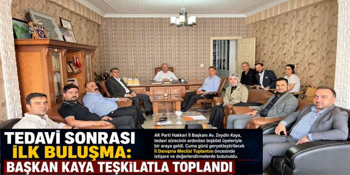 Başkan Kaya'dan teşekkür ve birlik mesajı