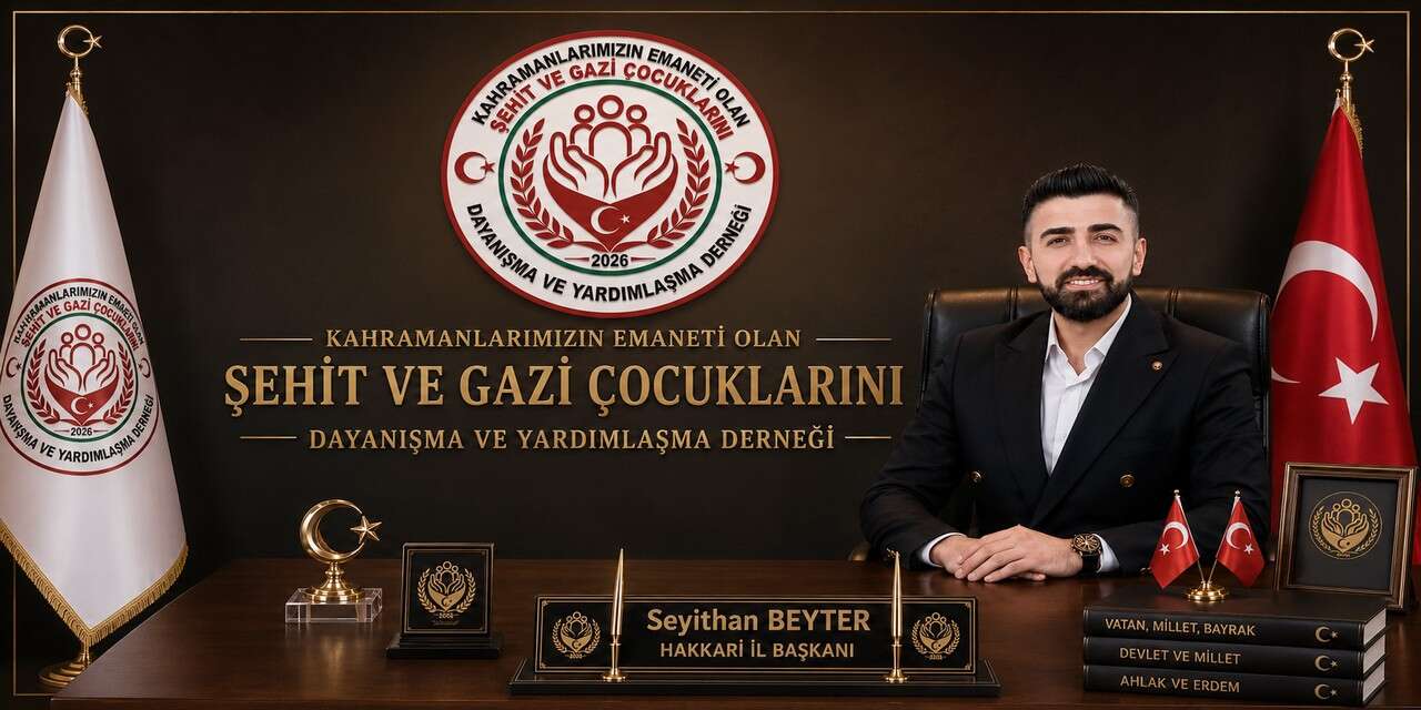 Beyter, Şehit ve Gazi Çocukları Derneği Hakkari İl Başkanı oldu