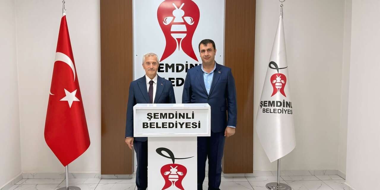 Başkan Tahmazoğlu'ndan Şemdinli Belediyesi'ne ziyaret