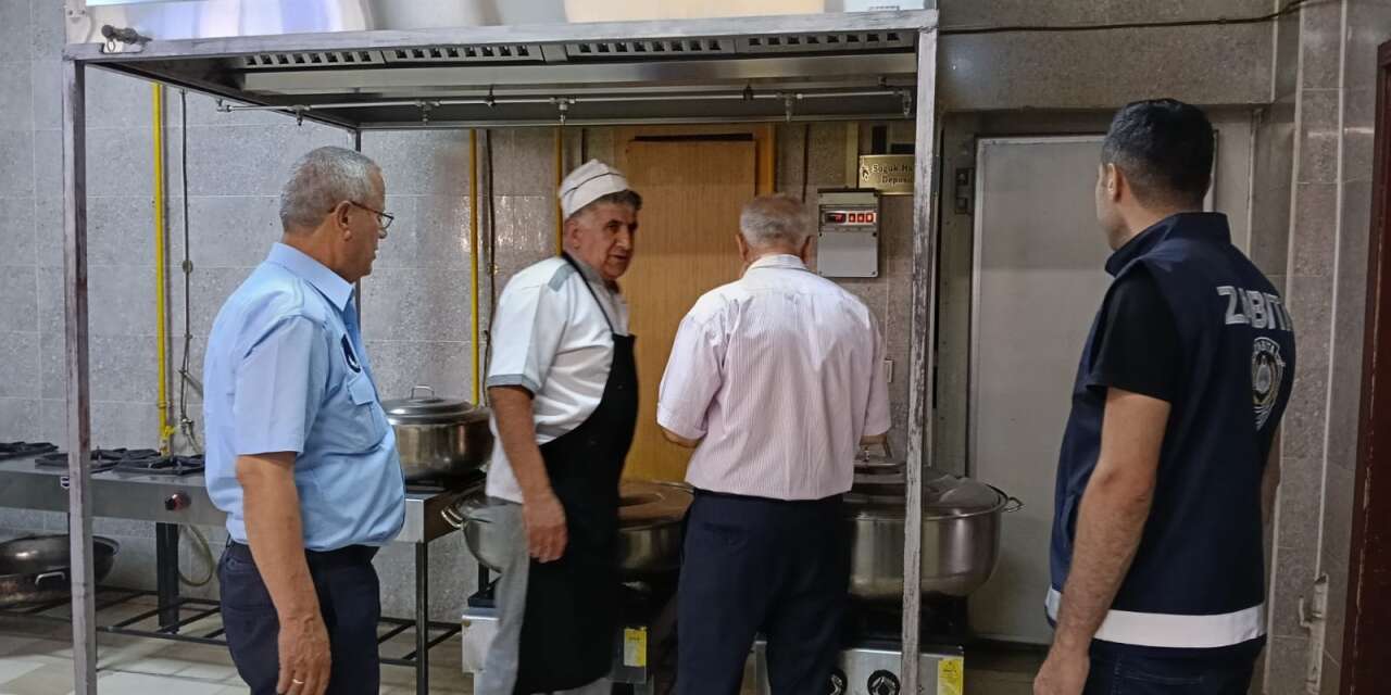 Hakkari Belediyesi'nden kurum mutfaklarına hijyen denetimi
