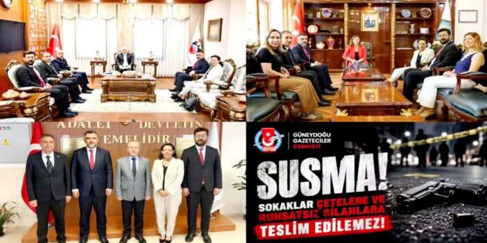 Diyarbakır'da Güneydoğu Gazeteciler Cemiyetini kutluyorum