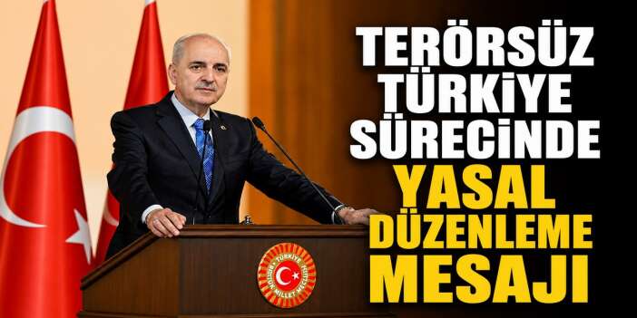 Terörsüz Türkiye sürecinde kritik açıklama
