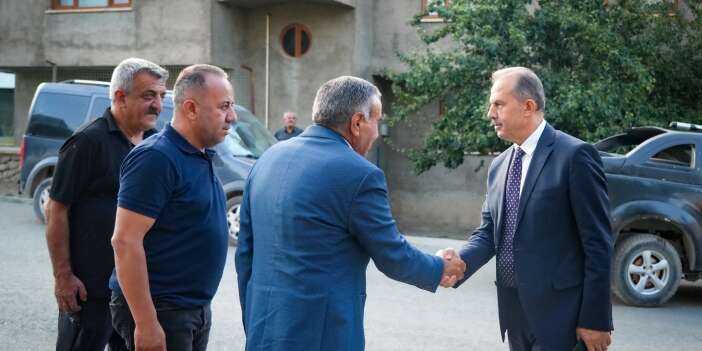 Vali Taşyapan, Hacı Yusuf Tatlı'nın taziyesine katıldı
