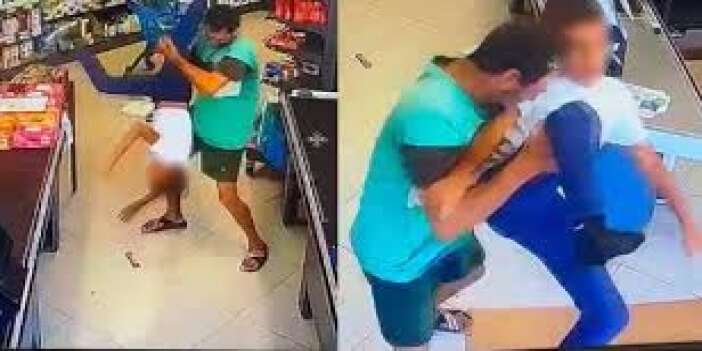 Markette çocuğa şiddet! Şüpheli gözaltına alındı