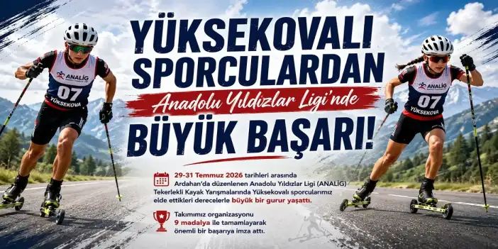 Yüksekovalı sporculardan Türkiye şampiyonluğu