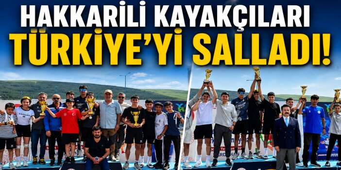 Hakkarili Kayakçıları Türkiye'yi salladı