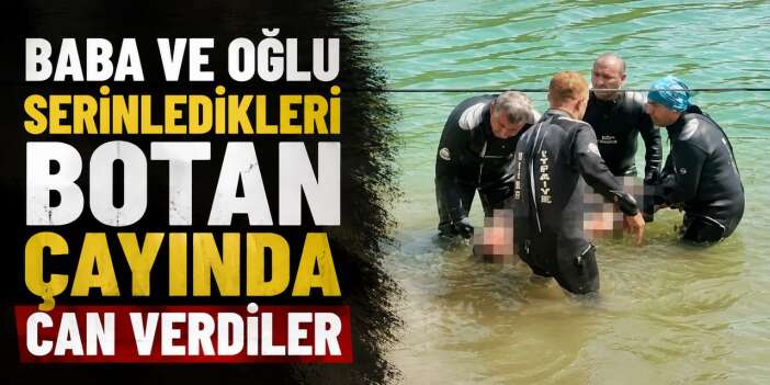 Serinlemek için girdikleri çay can aldı