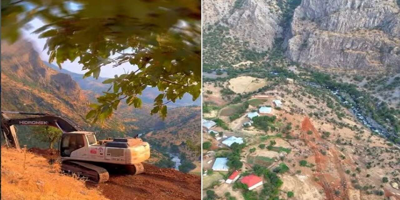 Derecik'te Engelli vatandaş için yol seferberliği