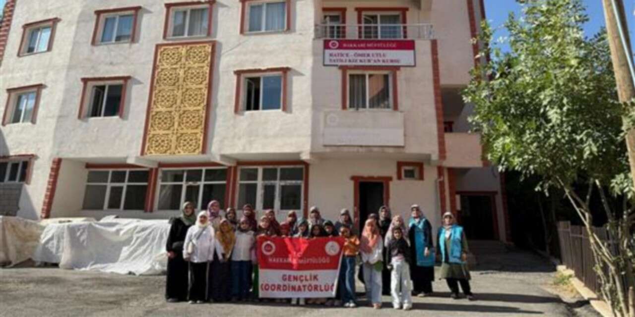 Hakkâri İl Müftülüğünden kız öğrencilere yaz kampı