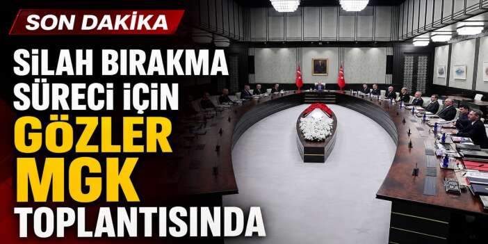 Beştepe'de Kritik MGK zirvesi: Çerçeve yasa masada