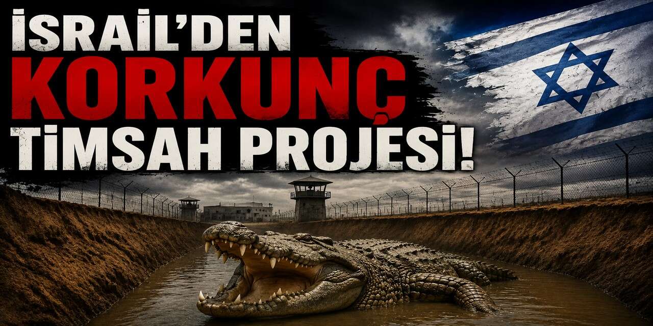 İsrail'den korkunç timsah projesi