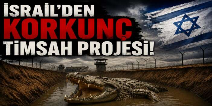 İsrail'den korkunç timsah projesi