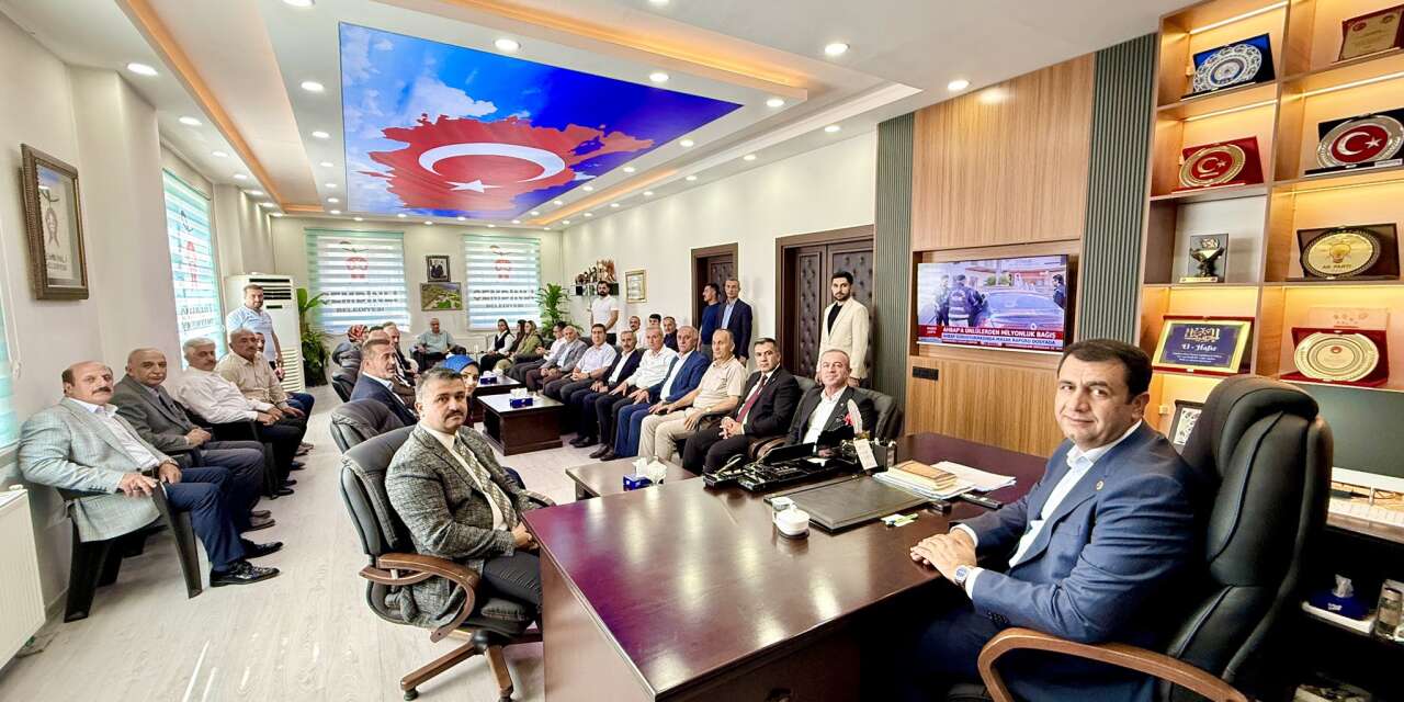 AK Parti Heyetinden Başkan Fahri Şakar'a Ziyaret