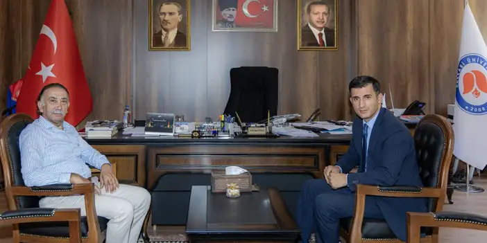 Vali Yardımcısı Güneş'ten Rektör Gençcelep'e ziyaret