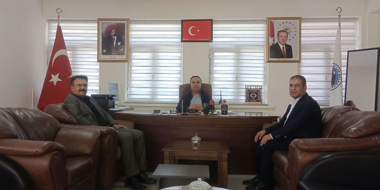 Başkan Çayan Çiçek, konfederasyon heyetini ağırladı
