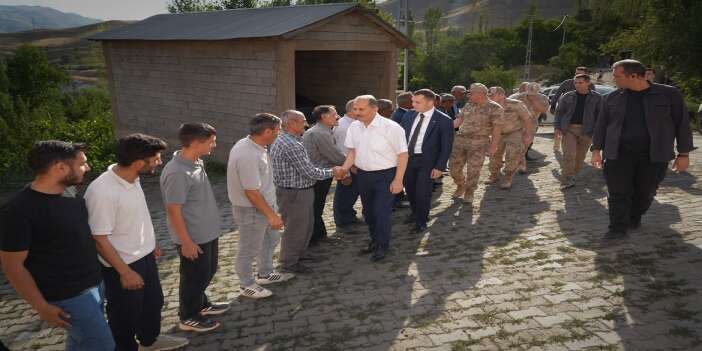 Vali Taşyapan’dan Akçalı Köyü’ne ziyaret