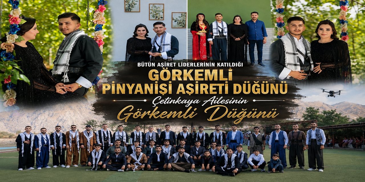 Çetinkaya Ailesinin Görkemli Düğünü