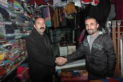 BAŞKAN ADAYI ESNAF ZİYARETİNDE