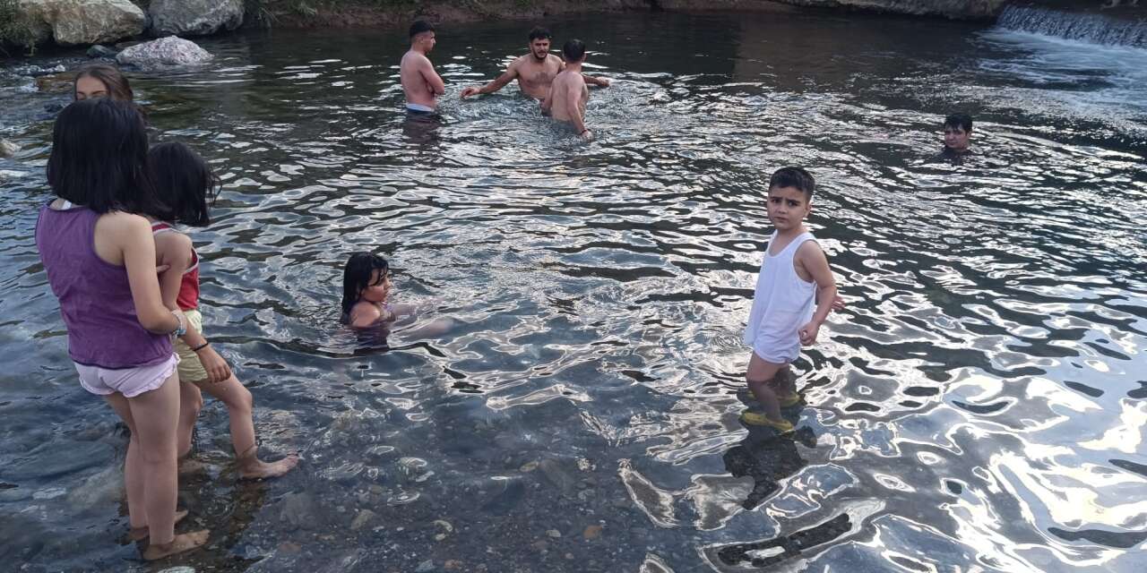 Sıcaktan bunalanların adresi Otluca oldu